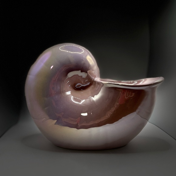 NWT Rae Dunn Calm Ceramic Shell with Luster Finish - Picture 5 of 9